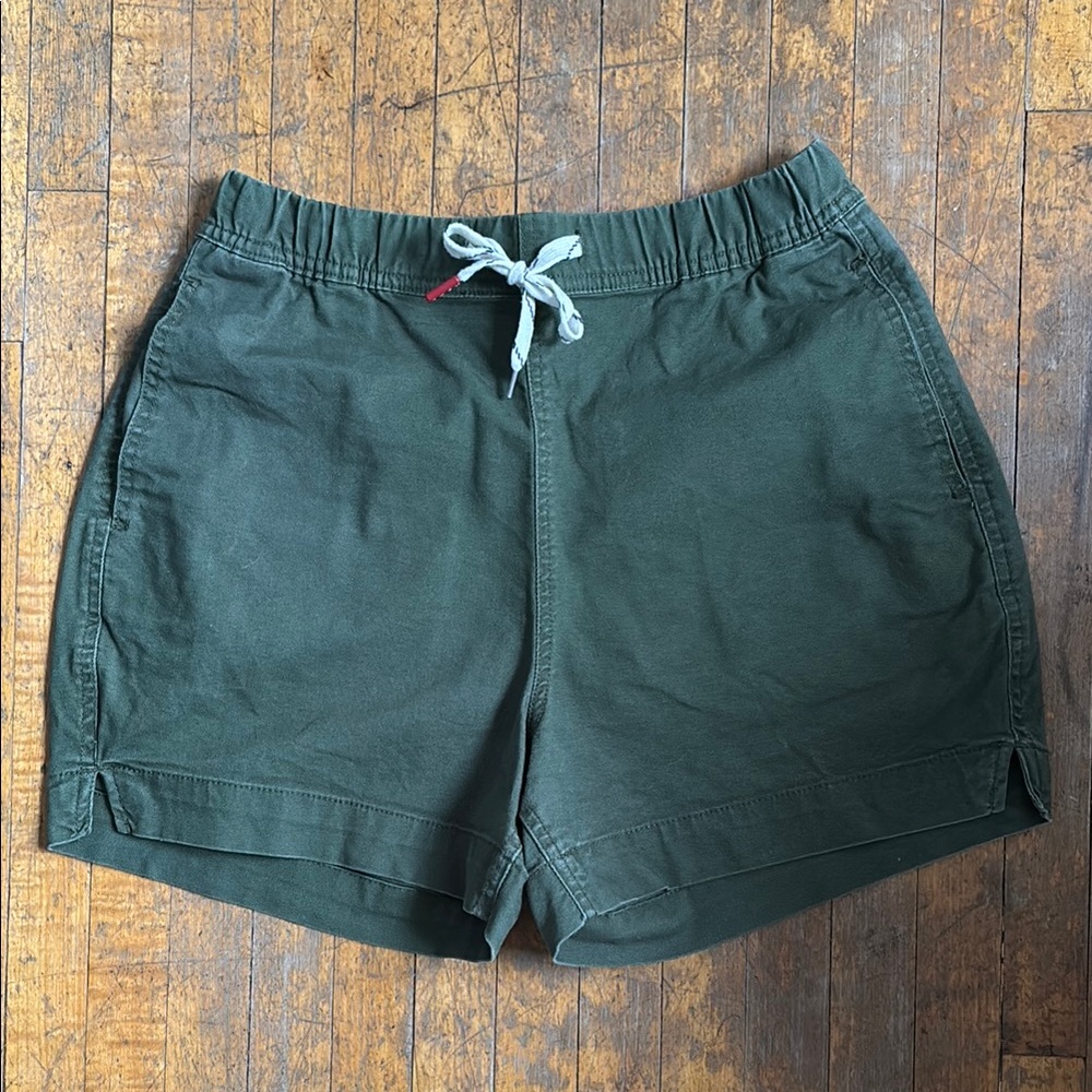 Women's Green Casual Shorts